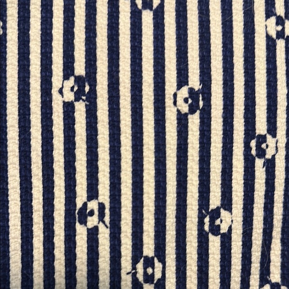 Anthropologie Navy and White Striped Women's Pants - Picture 2 of 3